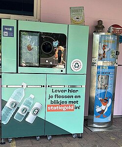 Lever je statiegeldflesjes in bij Drievliet